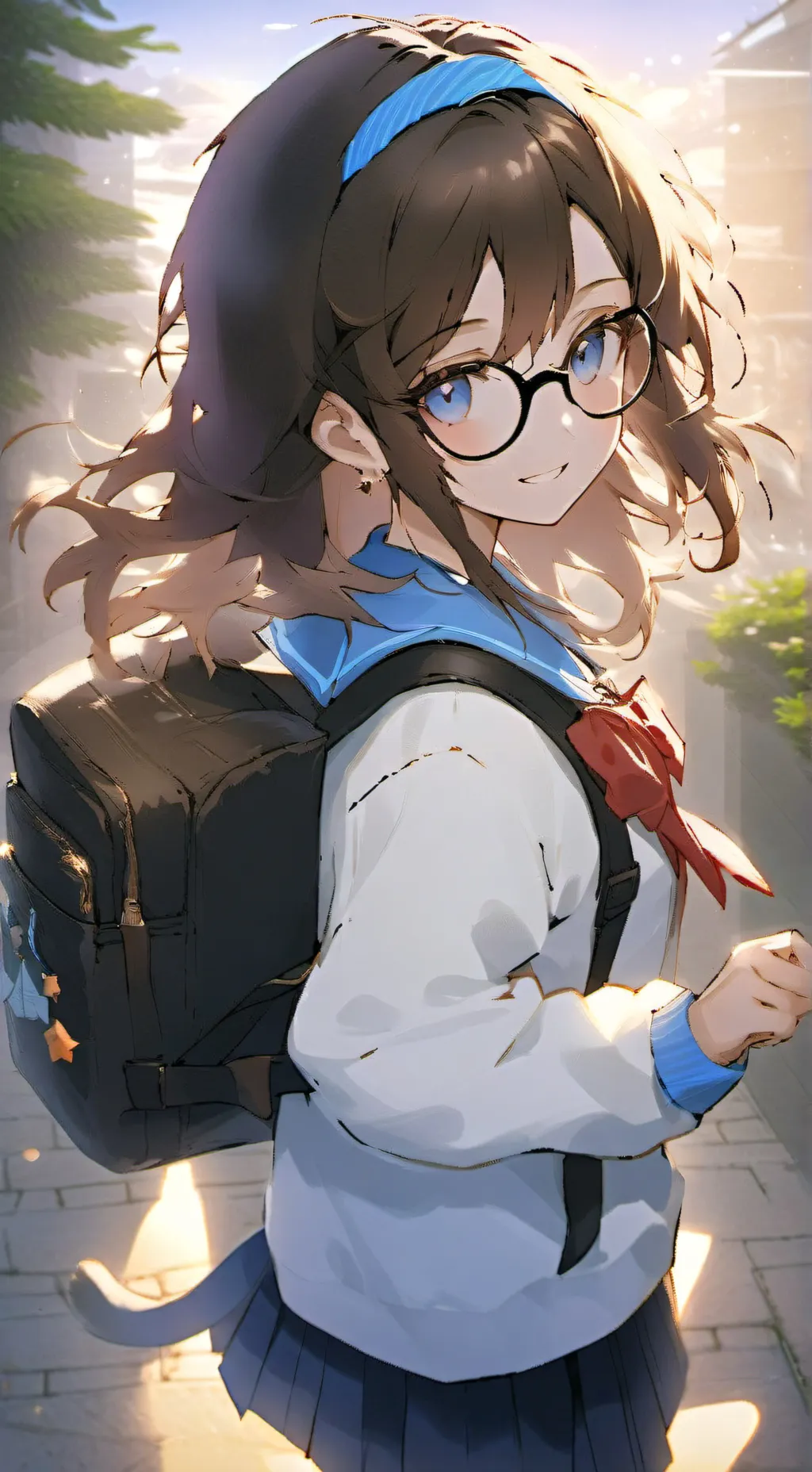 ai character: Nakano choskokabe background