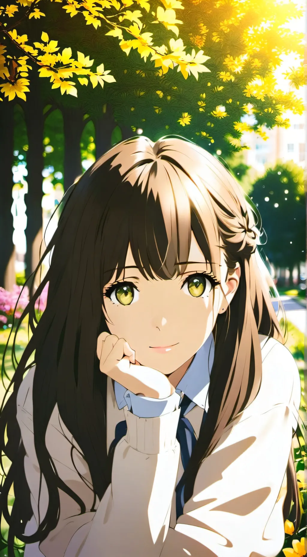 ai character: Ana  background