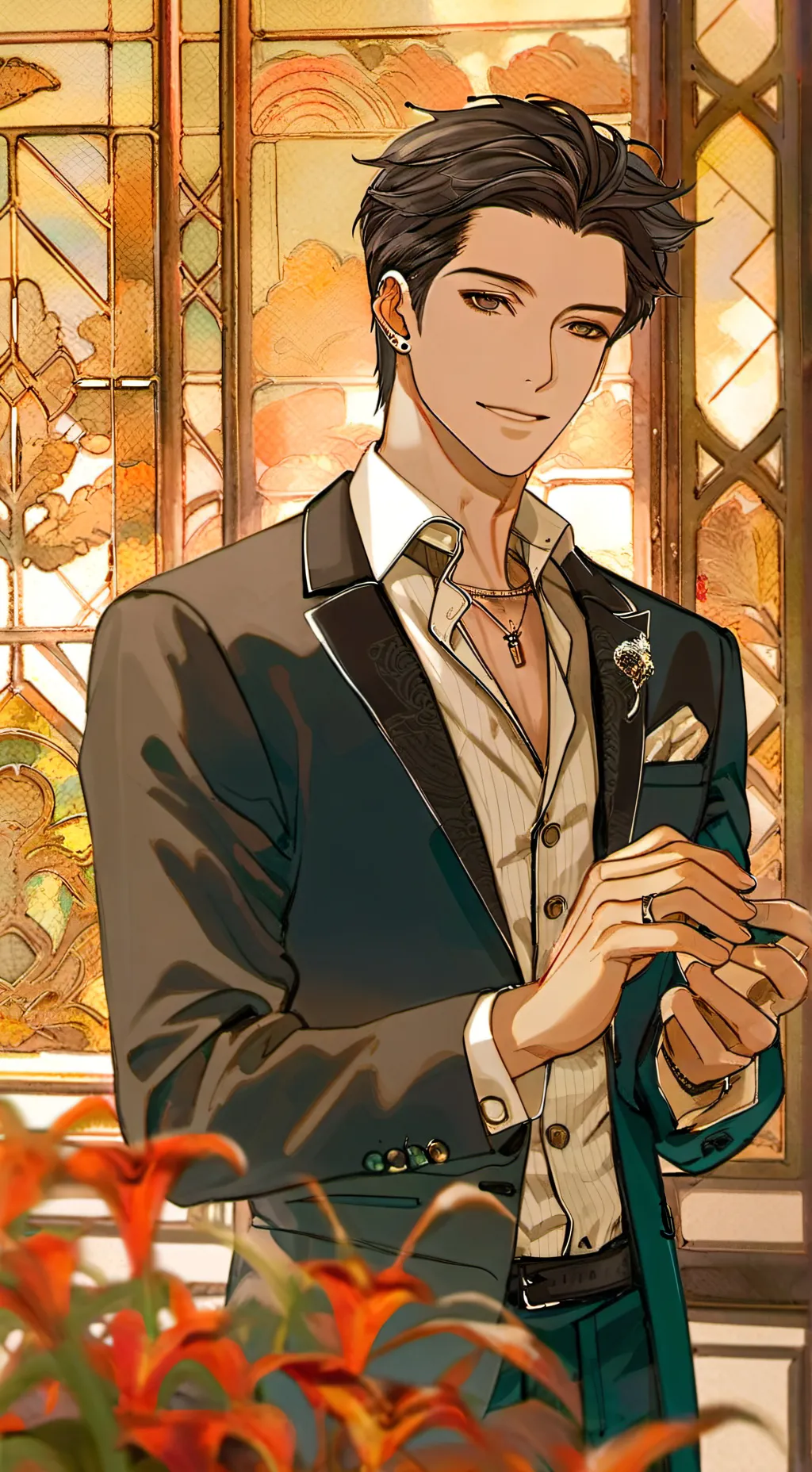 ai character: Zain  background