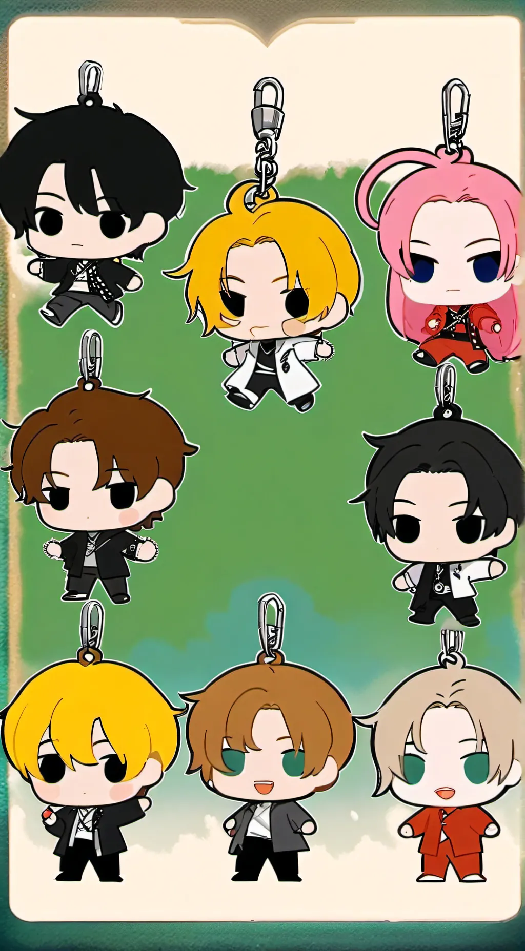 ai character: Find SKZ🐺🐰🐷🦭🐤🐶🦊🐹 background