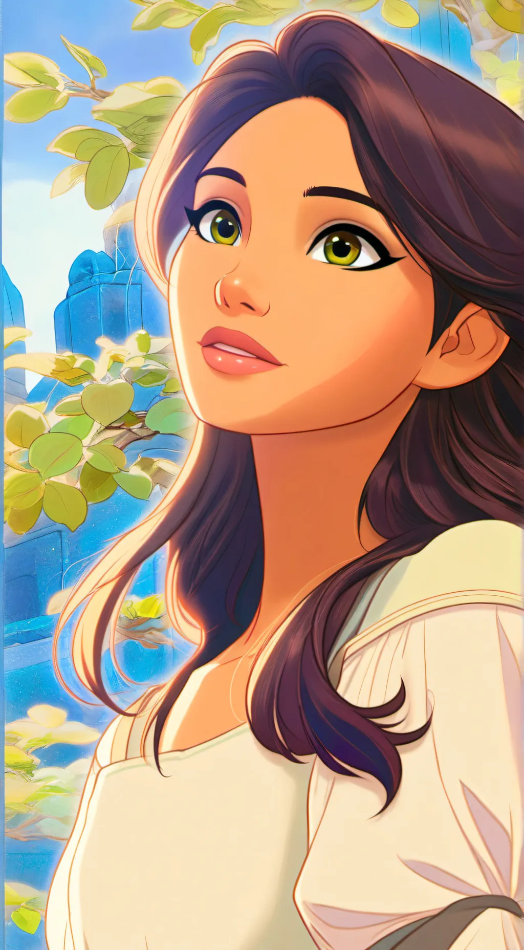 ai character: Chisa background