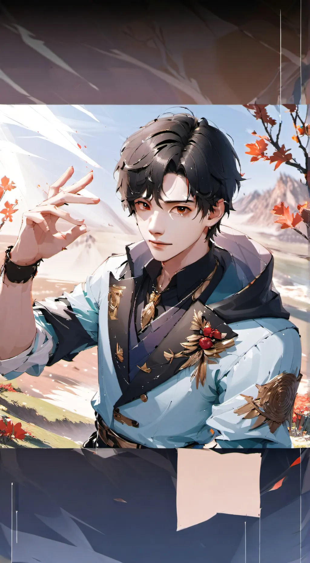 ai character: Xander background