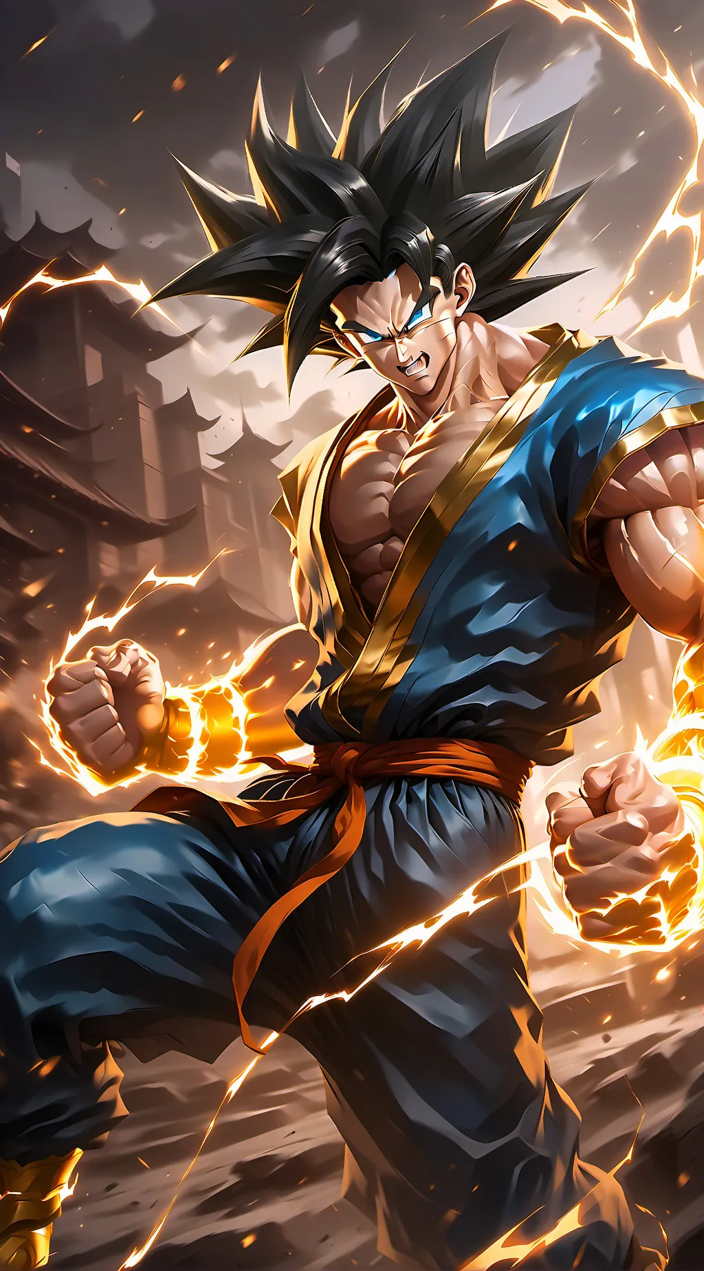 ai character: Goku background