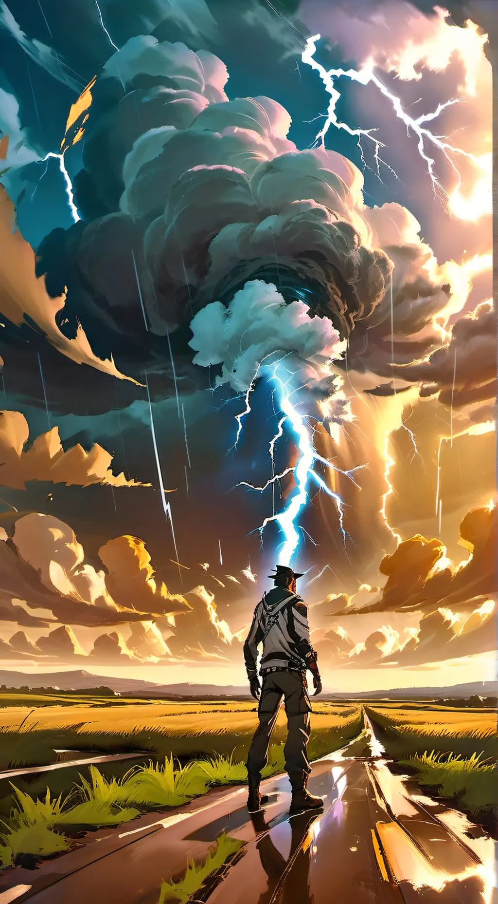 ai character: Tiv and dom 3,2 background