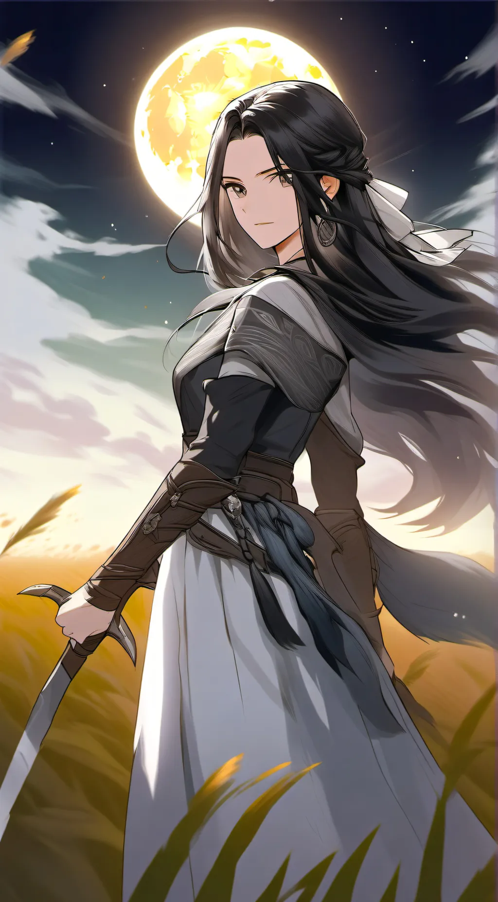 ai character: A Villainess  background