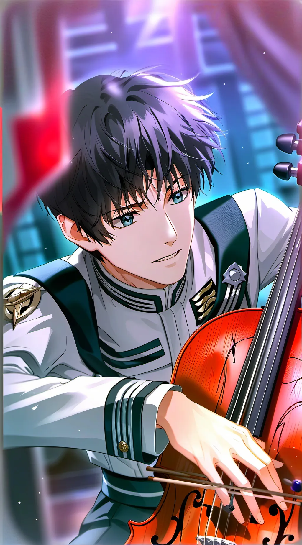 ai character: Shinji Ikari background