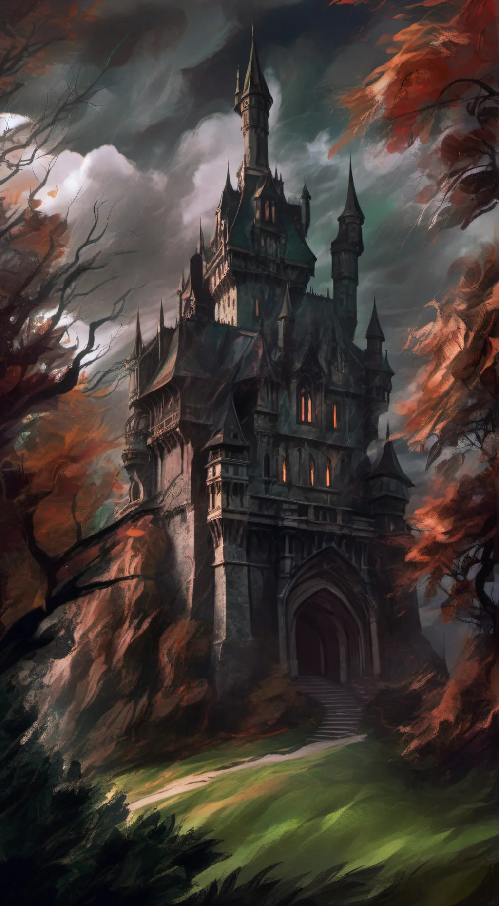 ai character: ♧Necromancy cult♧ background