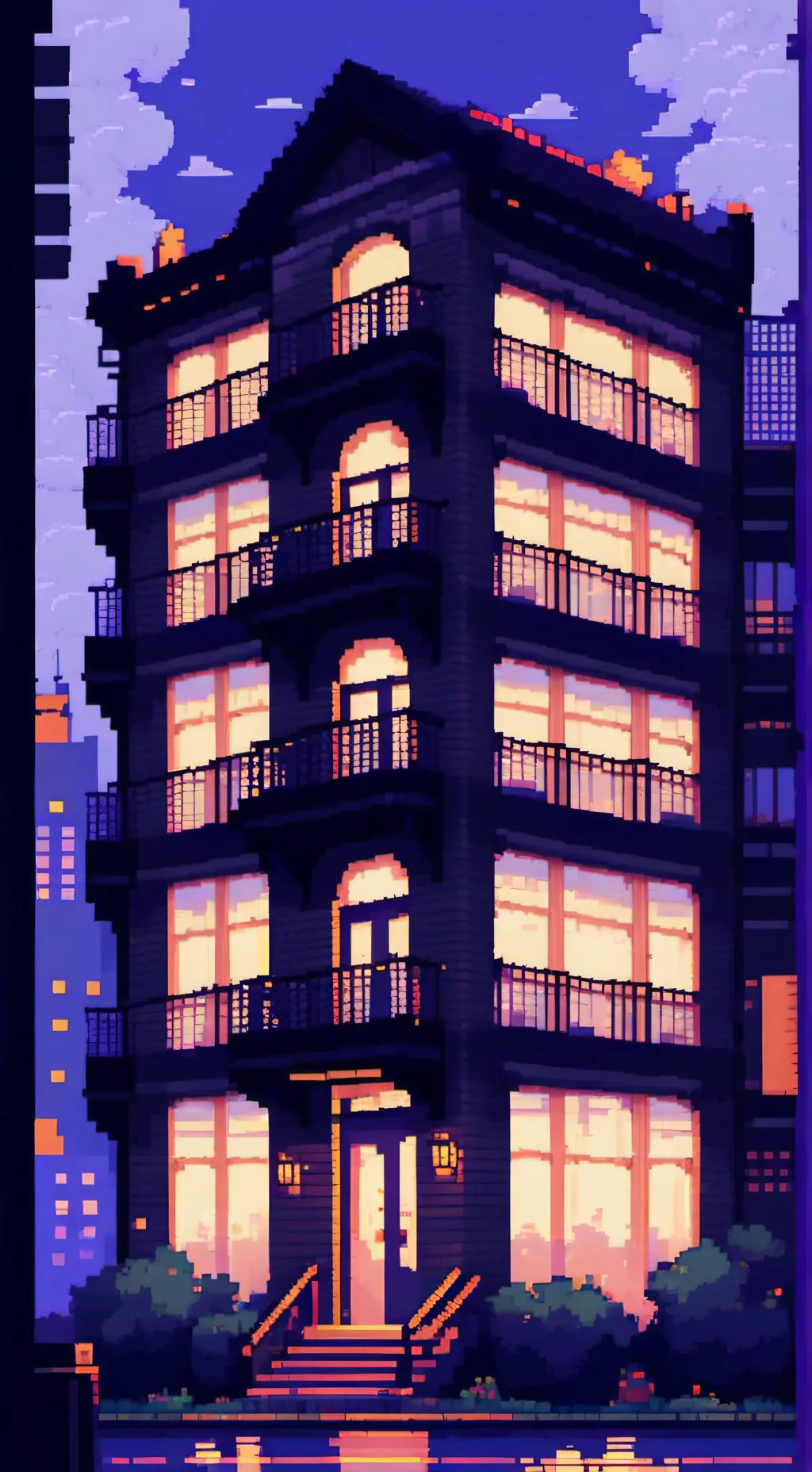 ai character: Dkbk background