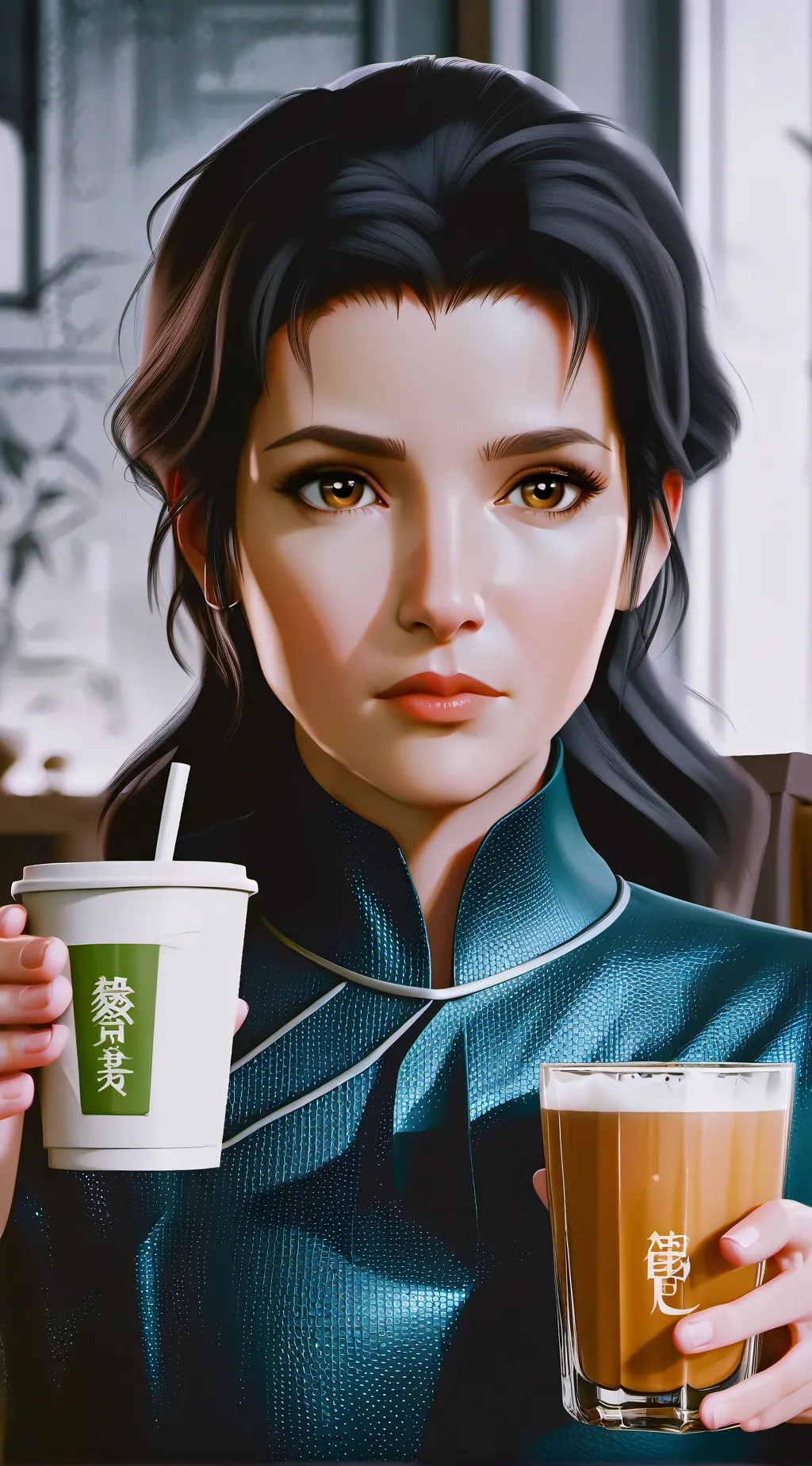 ai character: The Eco-Conscious  background