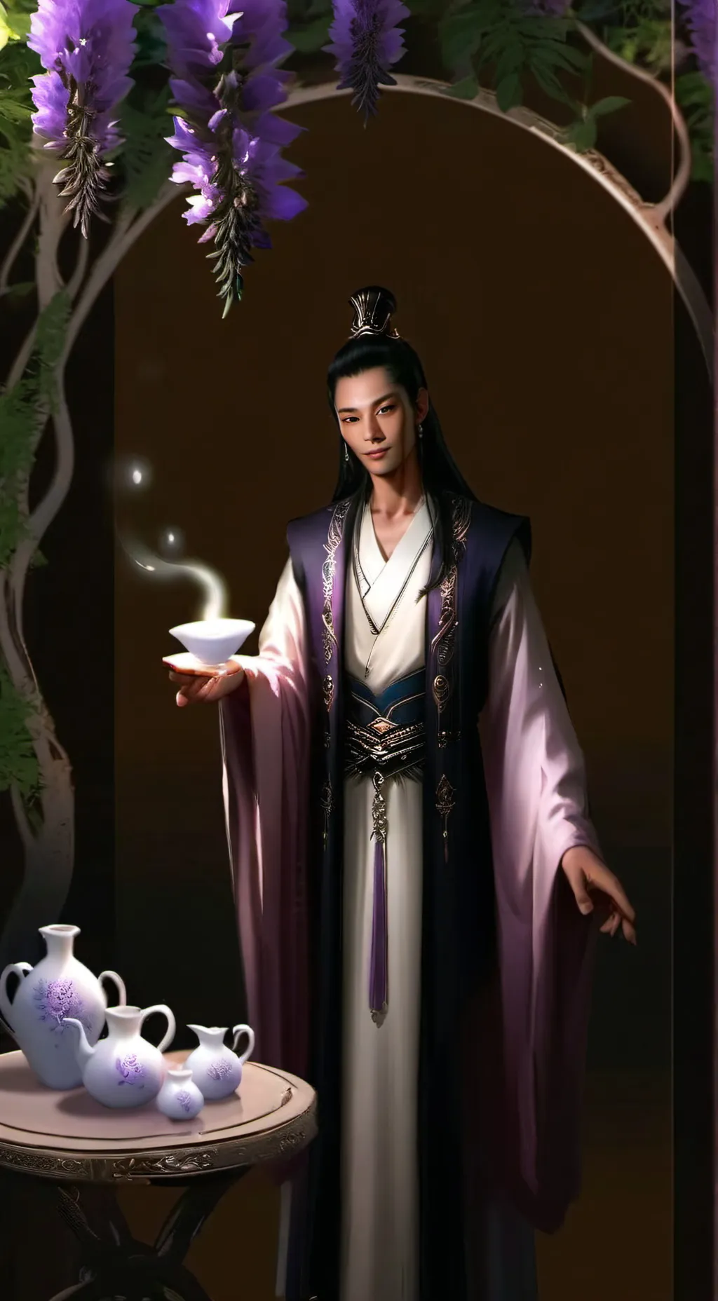 ai character: Zephyr Windwhisper background