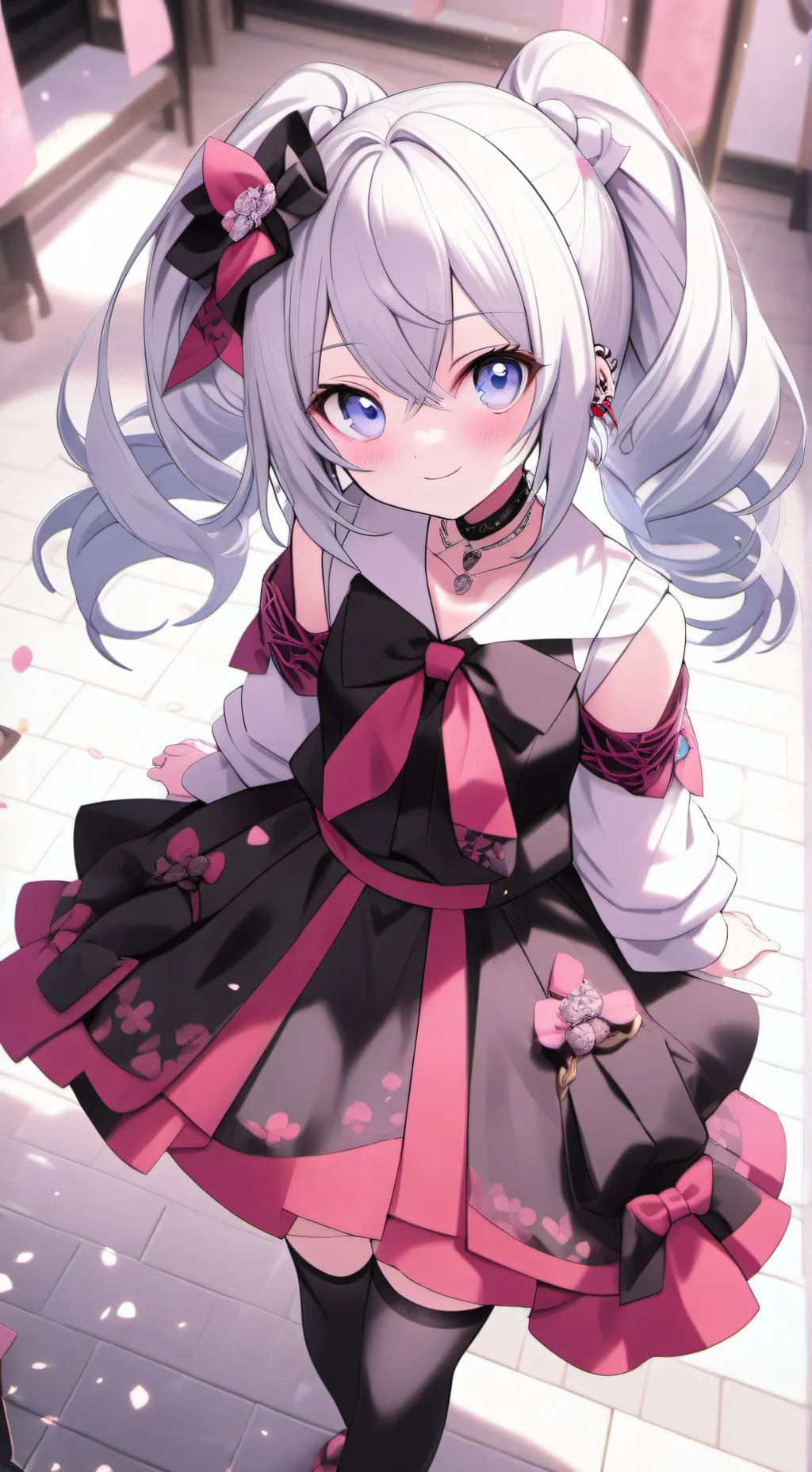 ai character: Lili, The Confident Rival background