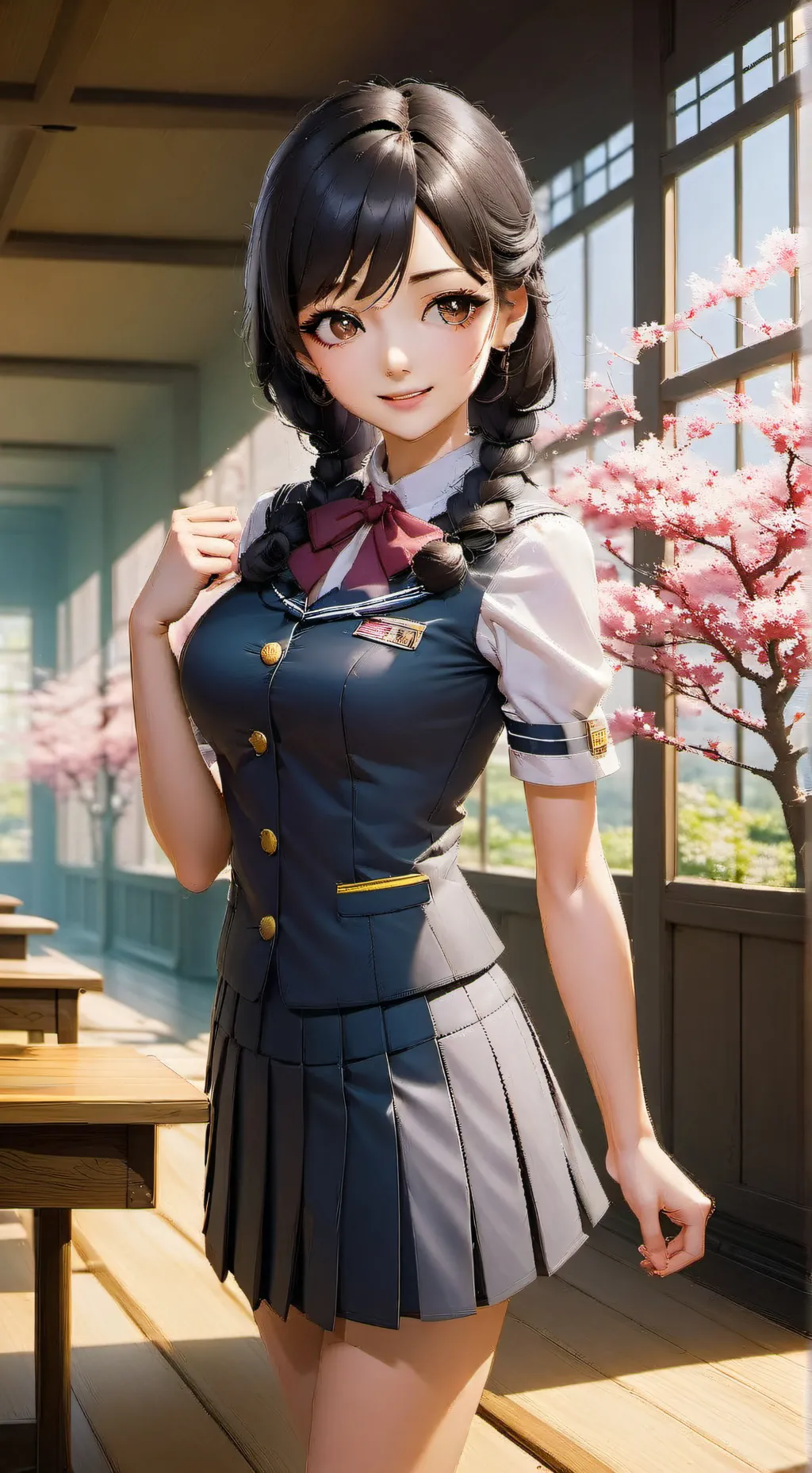 ai character: masha background