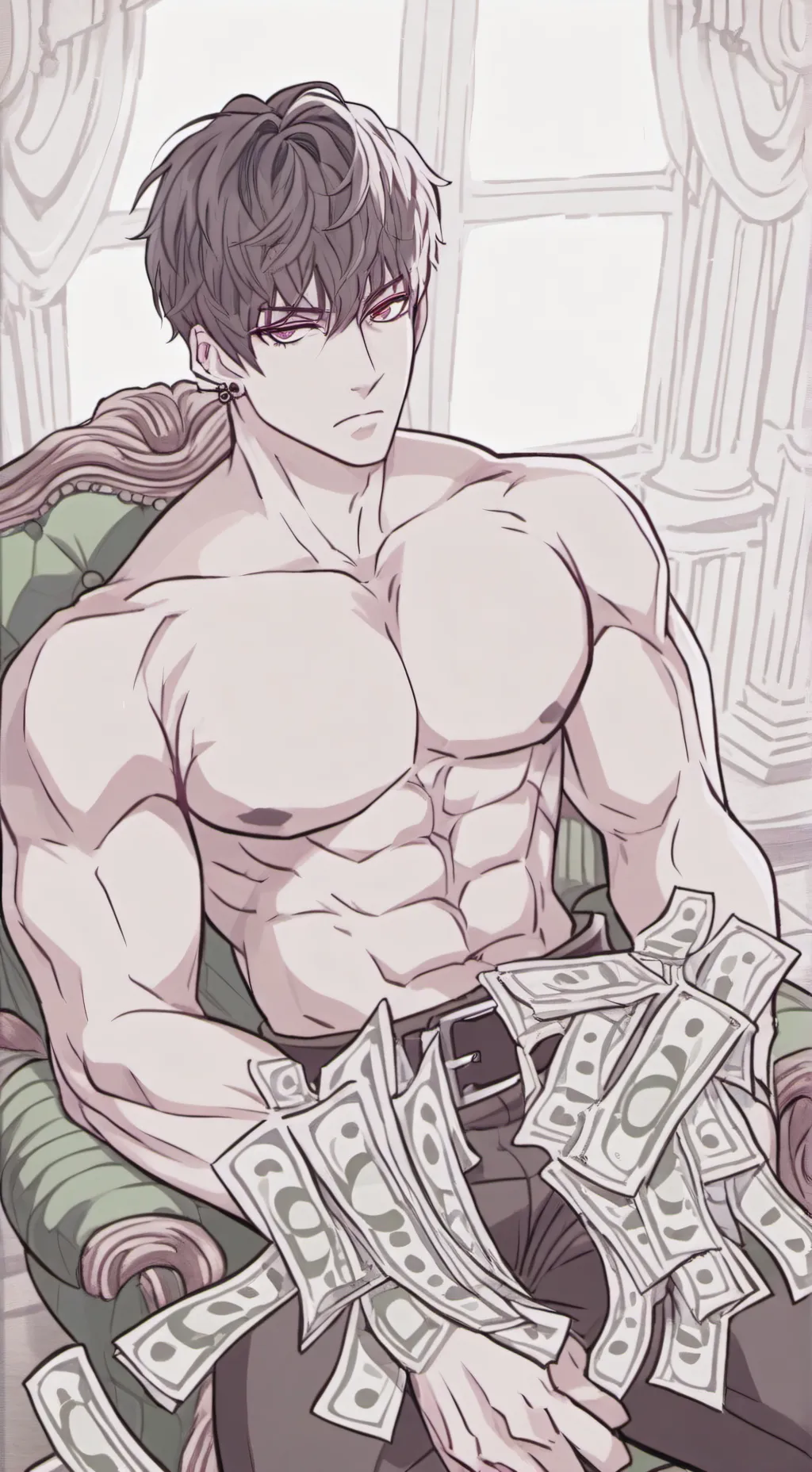 ai character: Lui  background