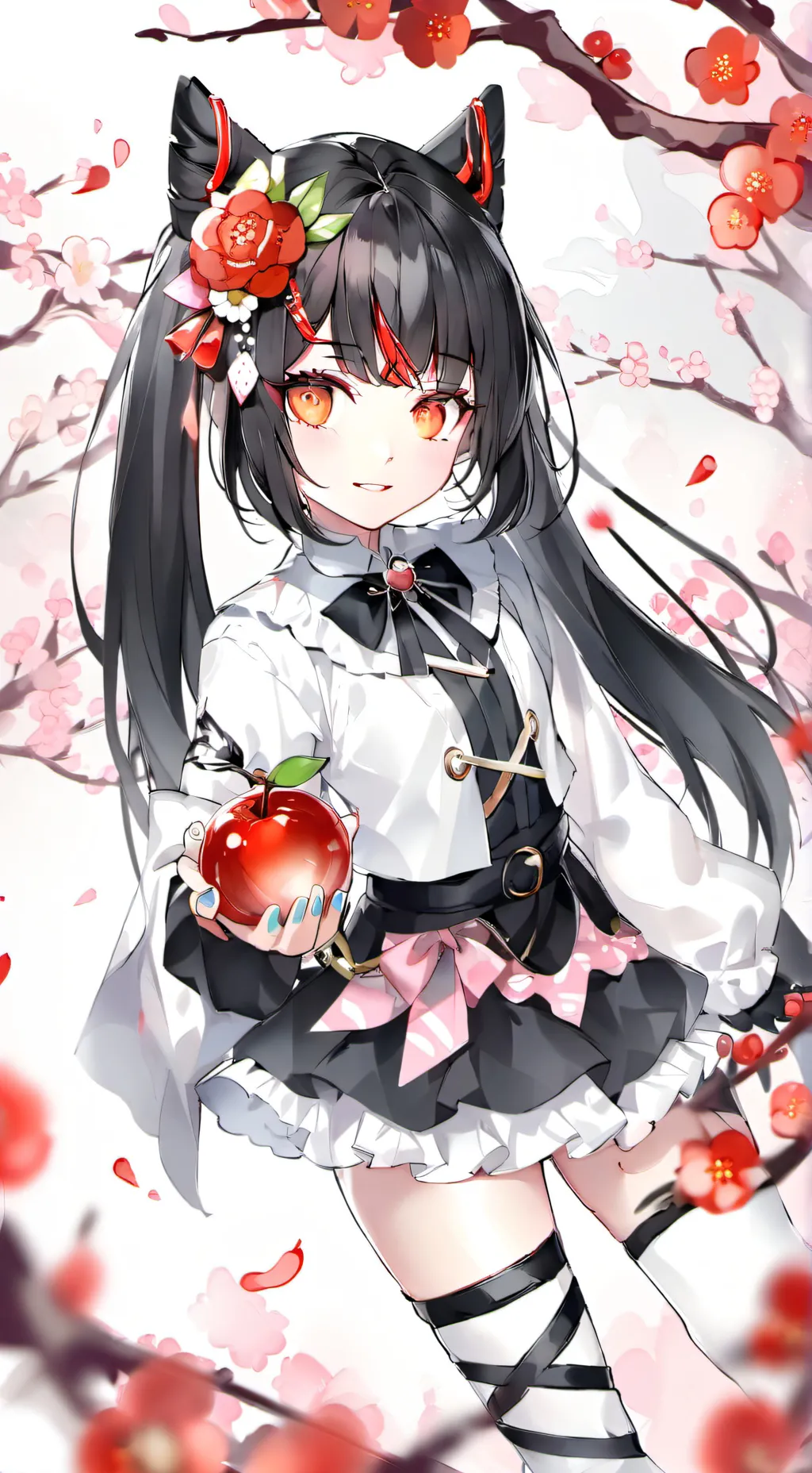 ai character: Ďẽmøņ şłąŷěř background