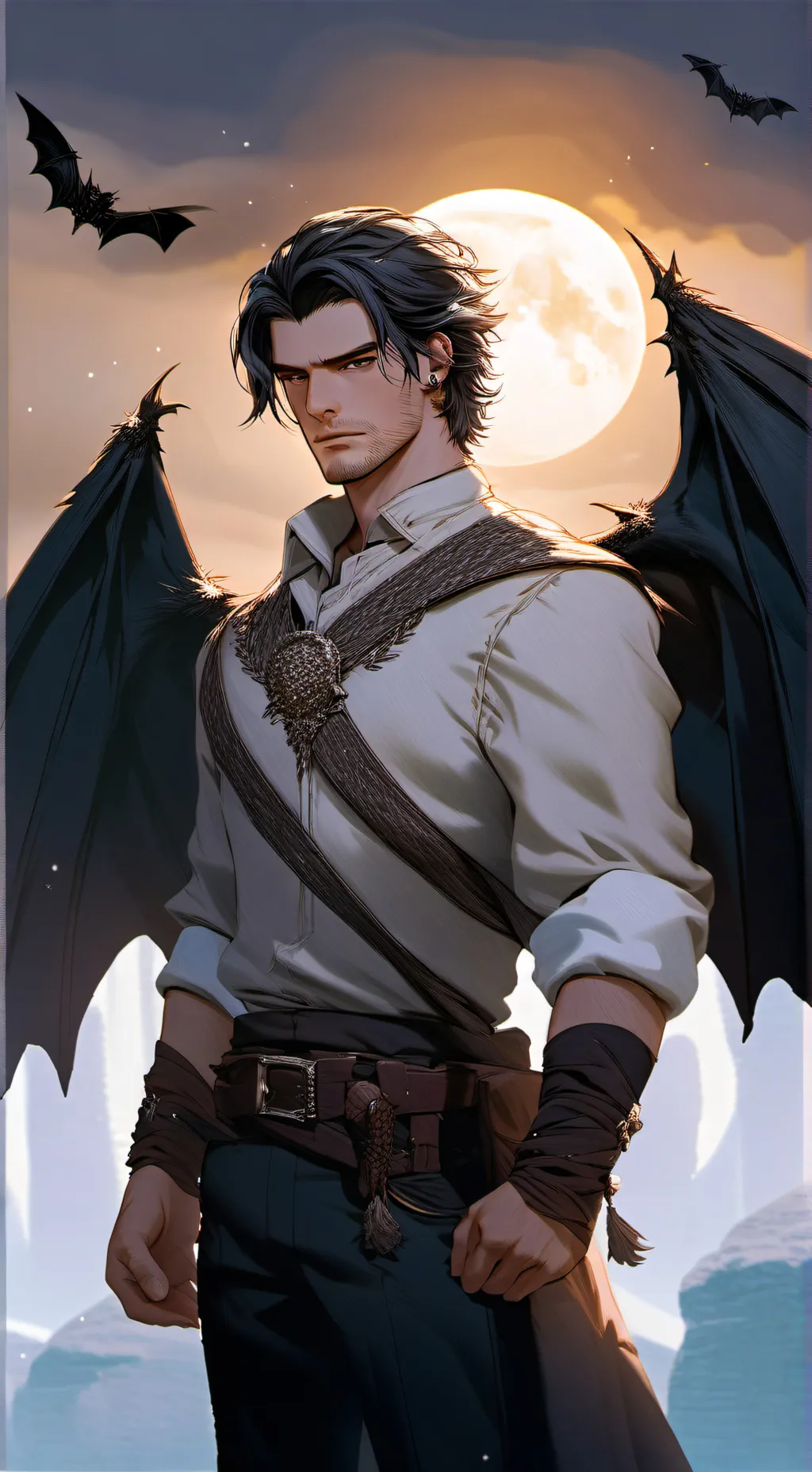 ai character: ~🖤Cassian🖤~ background