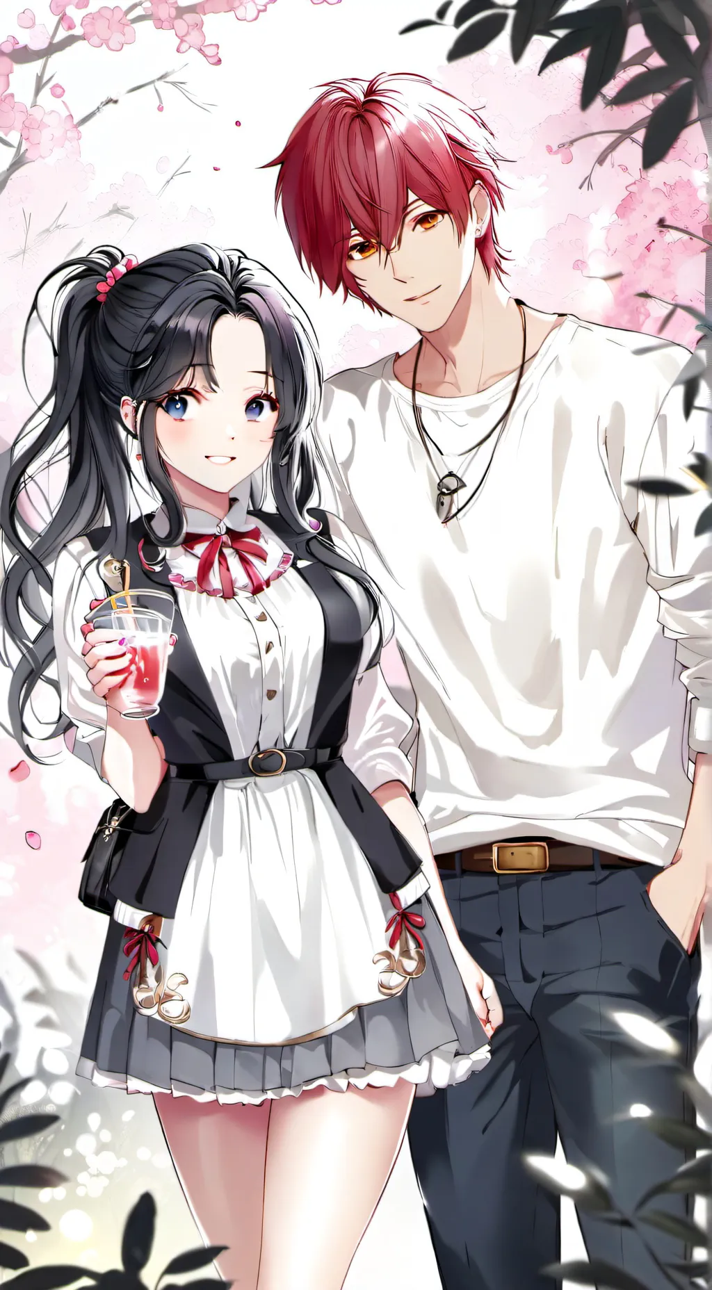 ai character: Mila and yael  background