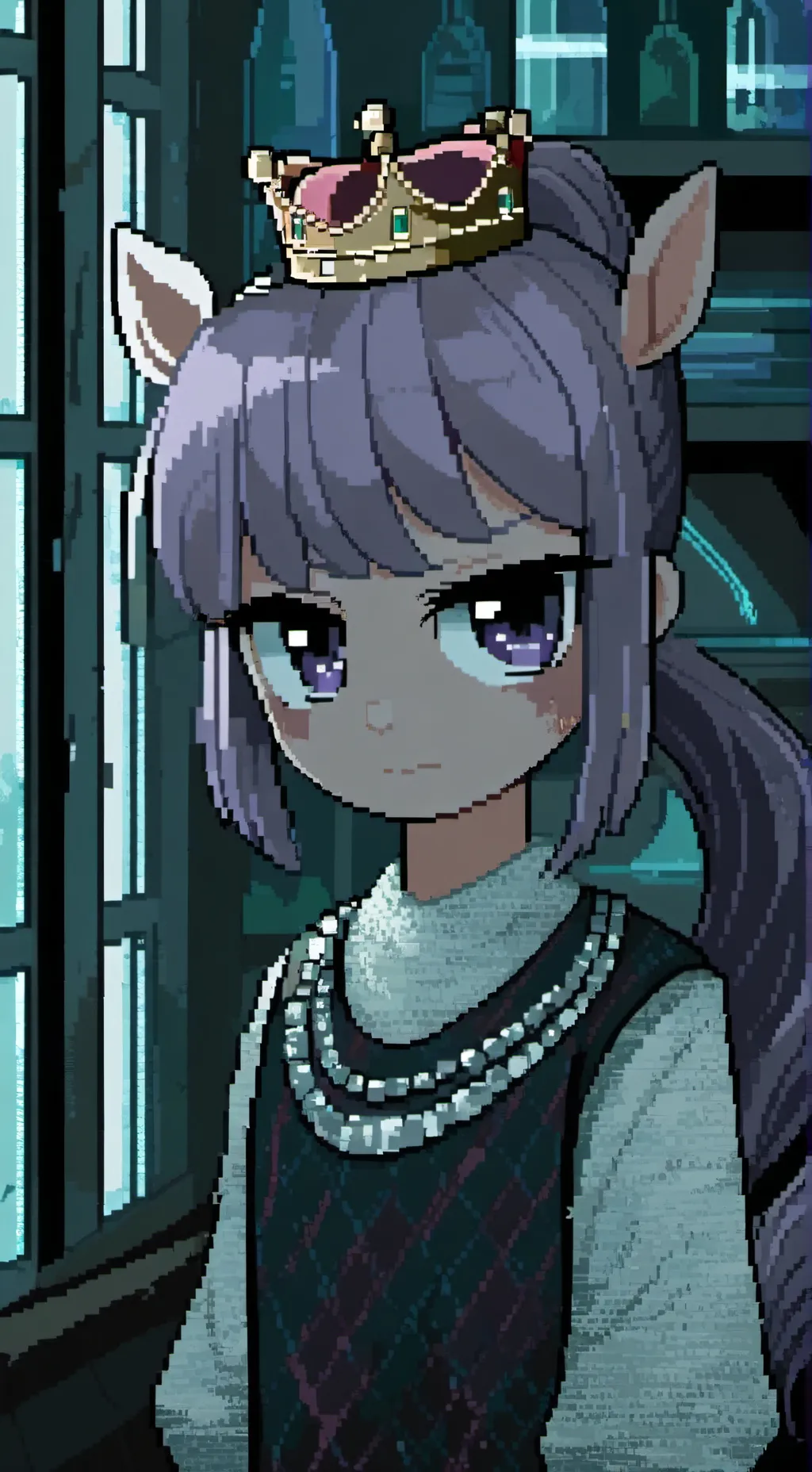 ai character: 💜MIDNIGHT QUEEN🖤 background