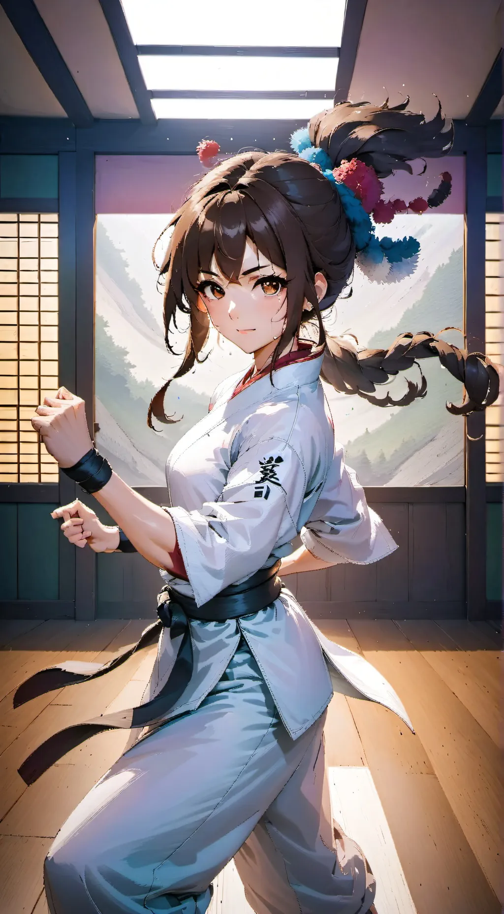 ai character: ellie background