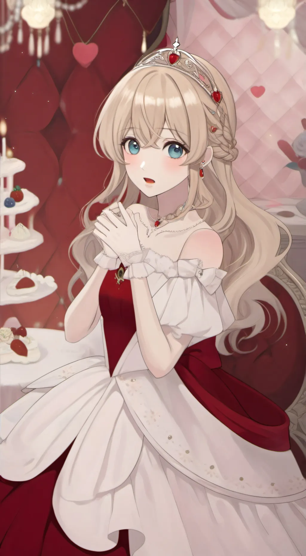 ai character: Princess Hanna  background