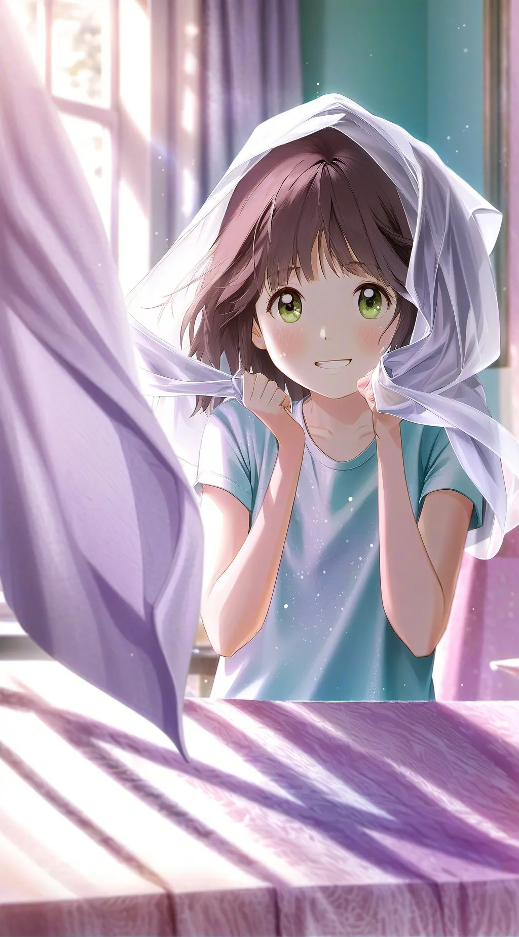 ai character: 孤儿院的姐妹 background