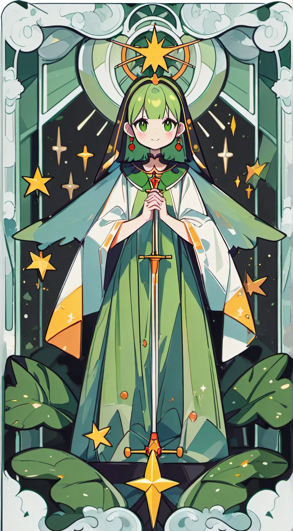 ai character: tía  background