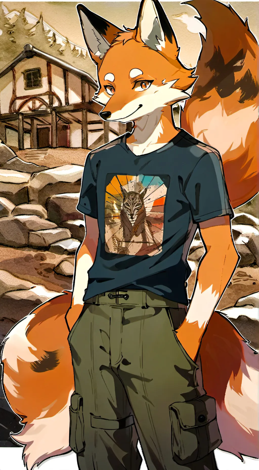 ai character: Mackenzie  background