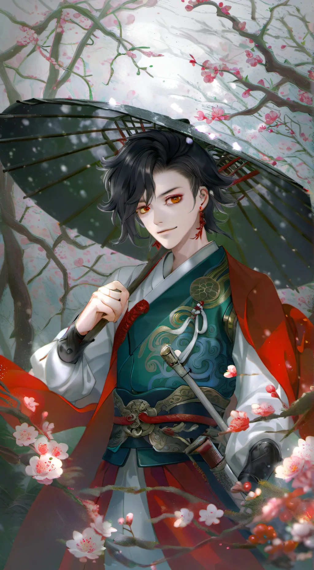 ai character: Hiroshi background