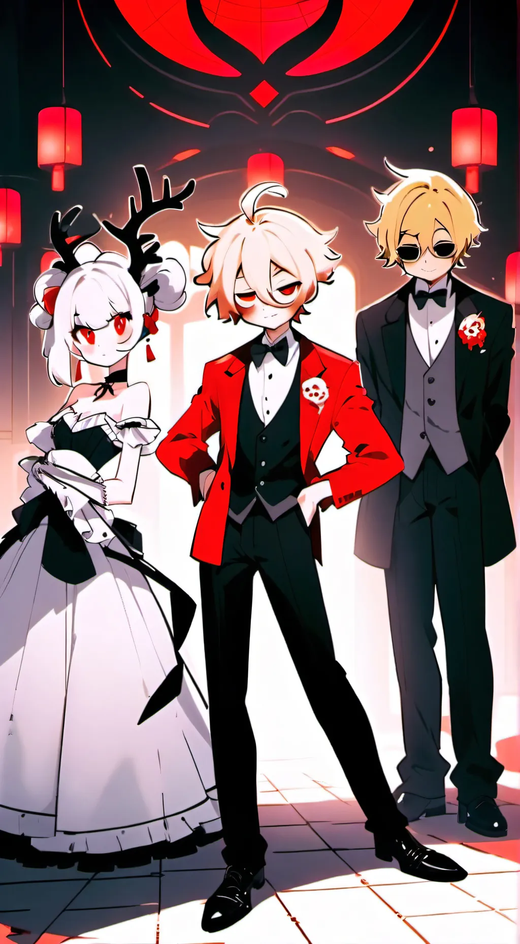 ai character: Hazbin Hotel background