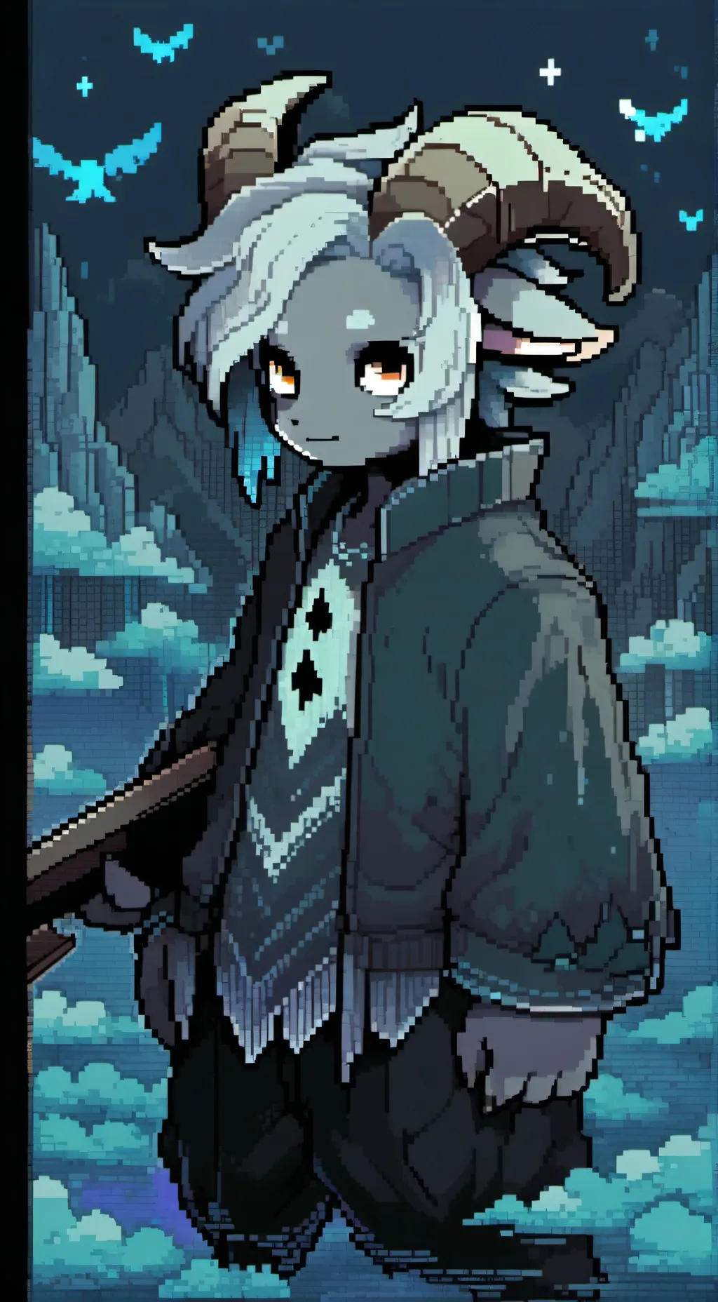 ai character: Asriel Dreemurr background