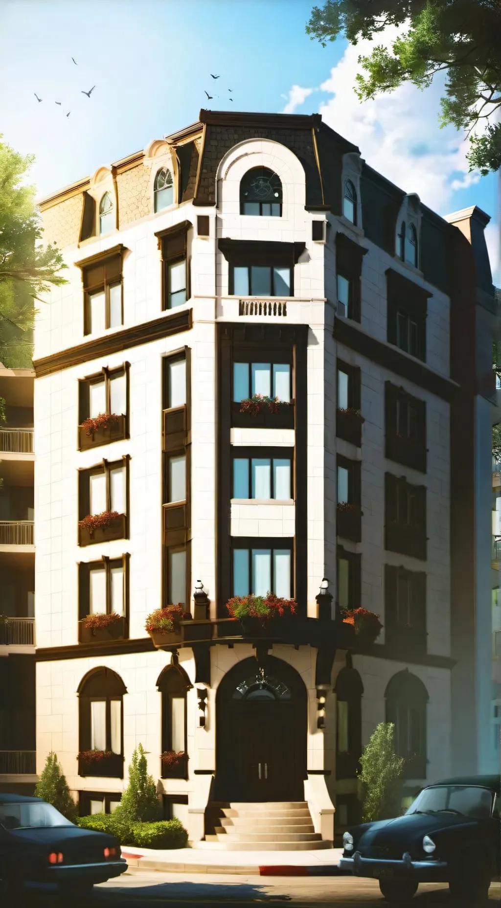 ai character: Hazbin Hotel background