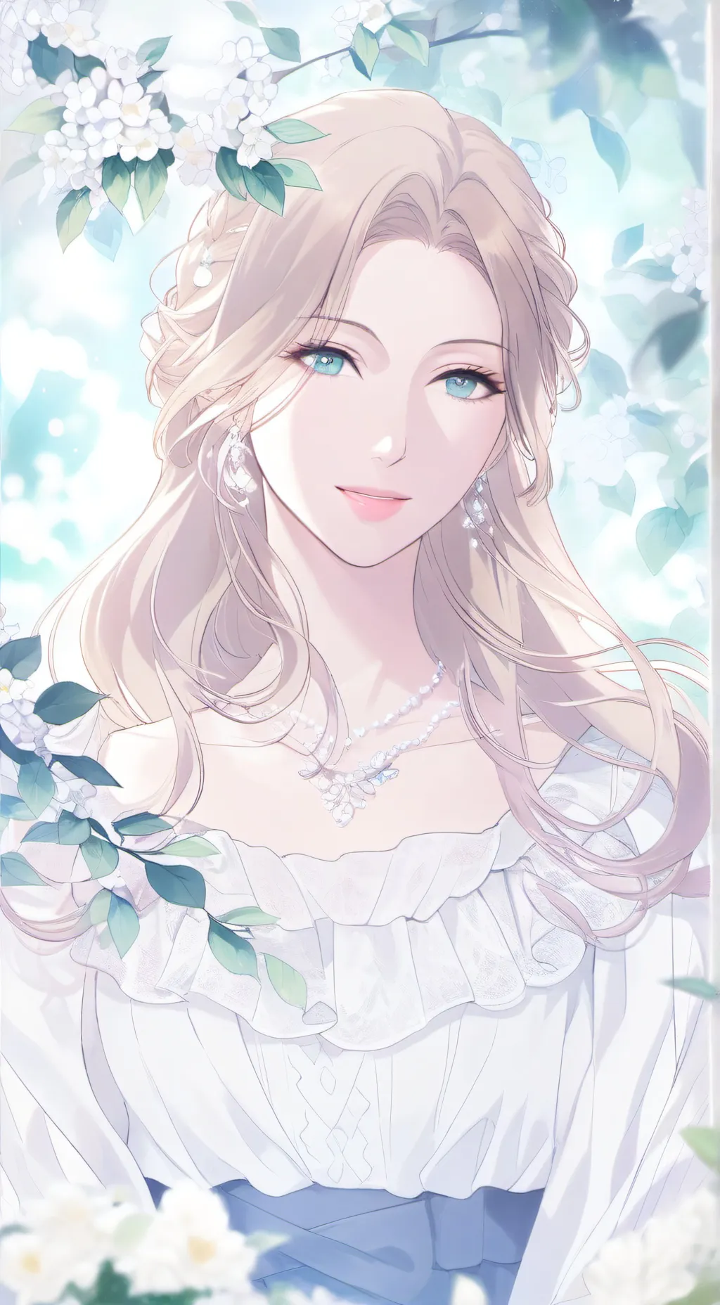 ai character: luna background