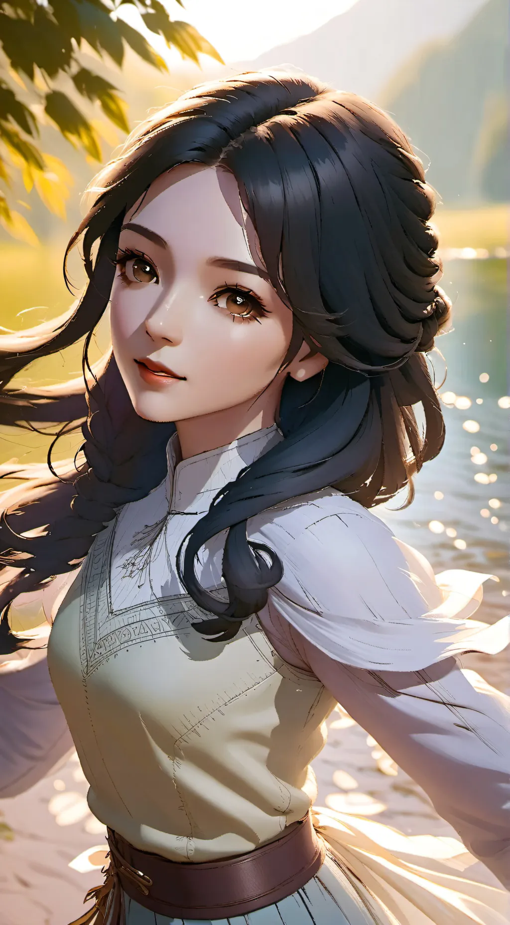 ai character: lilee  background