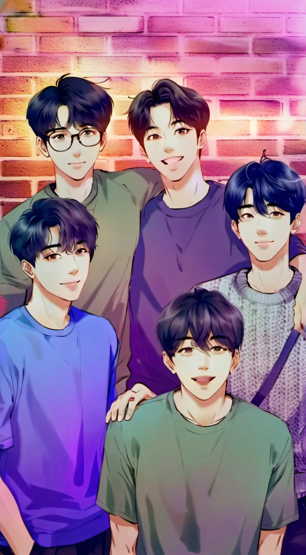 ai character: boys background