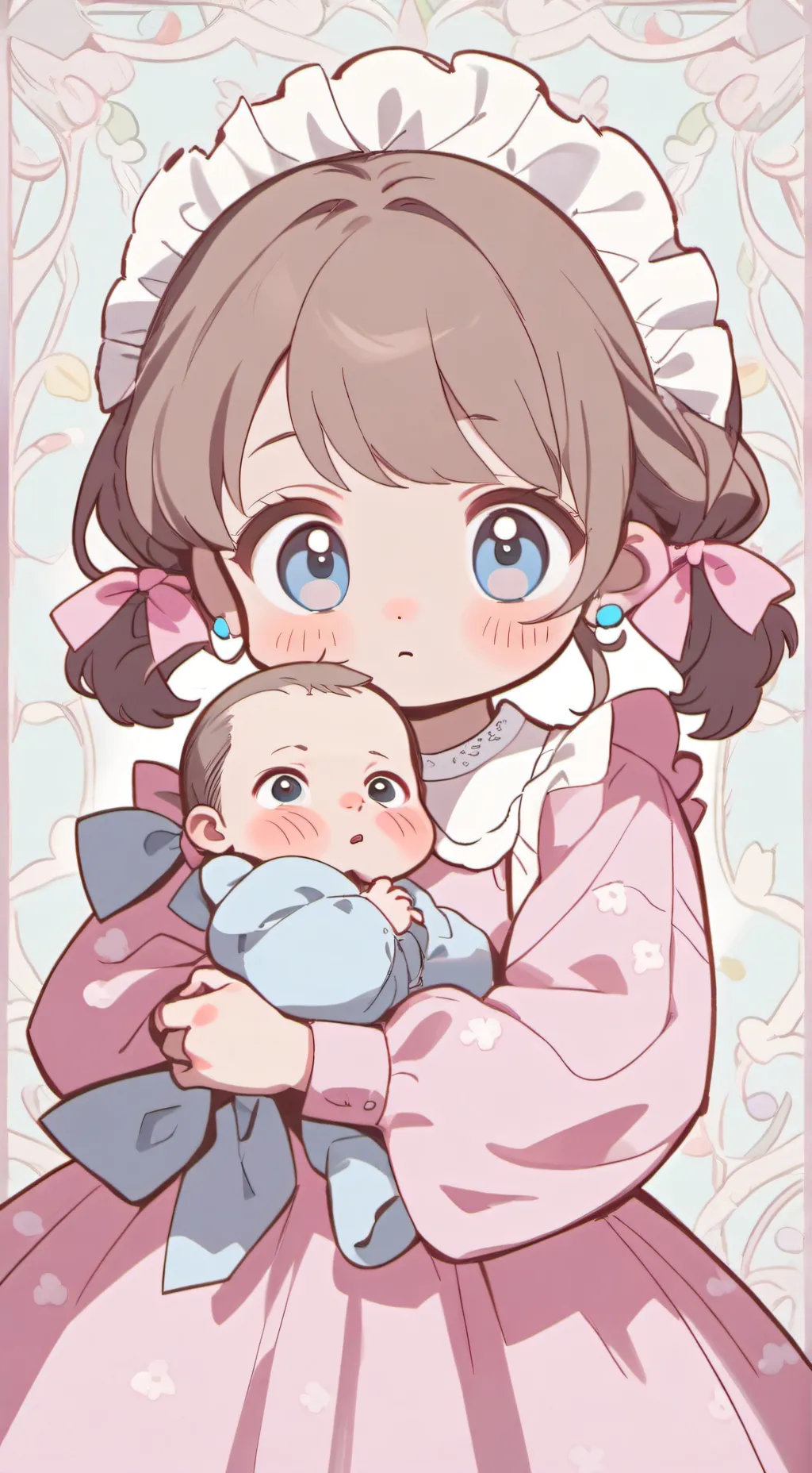 ai character: Milly and jaden background