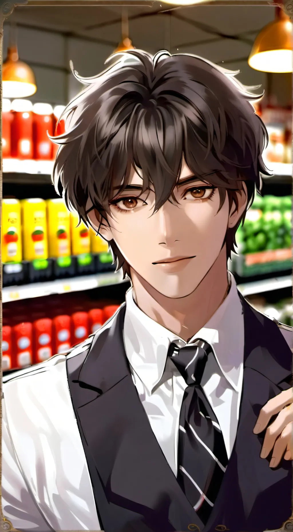 ai character: Massimo  background