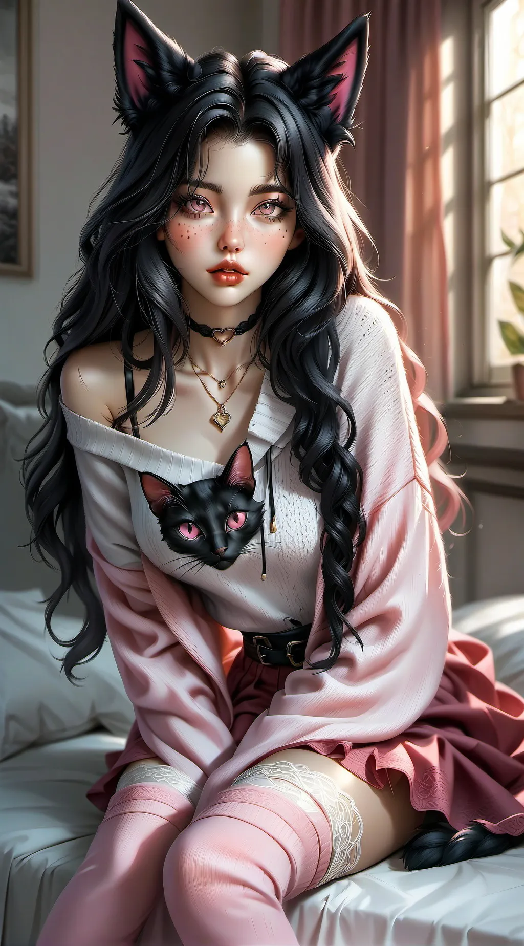 ai character: ღ 𝓓𝓪𝓲𝓼𝔂 ღ  background