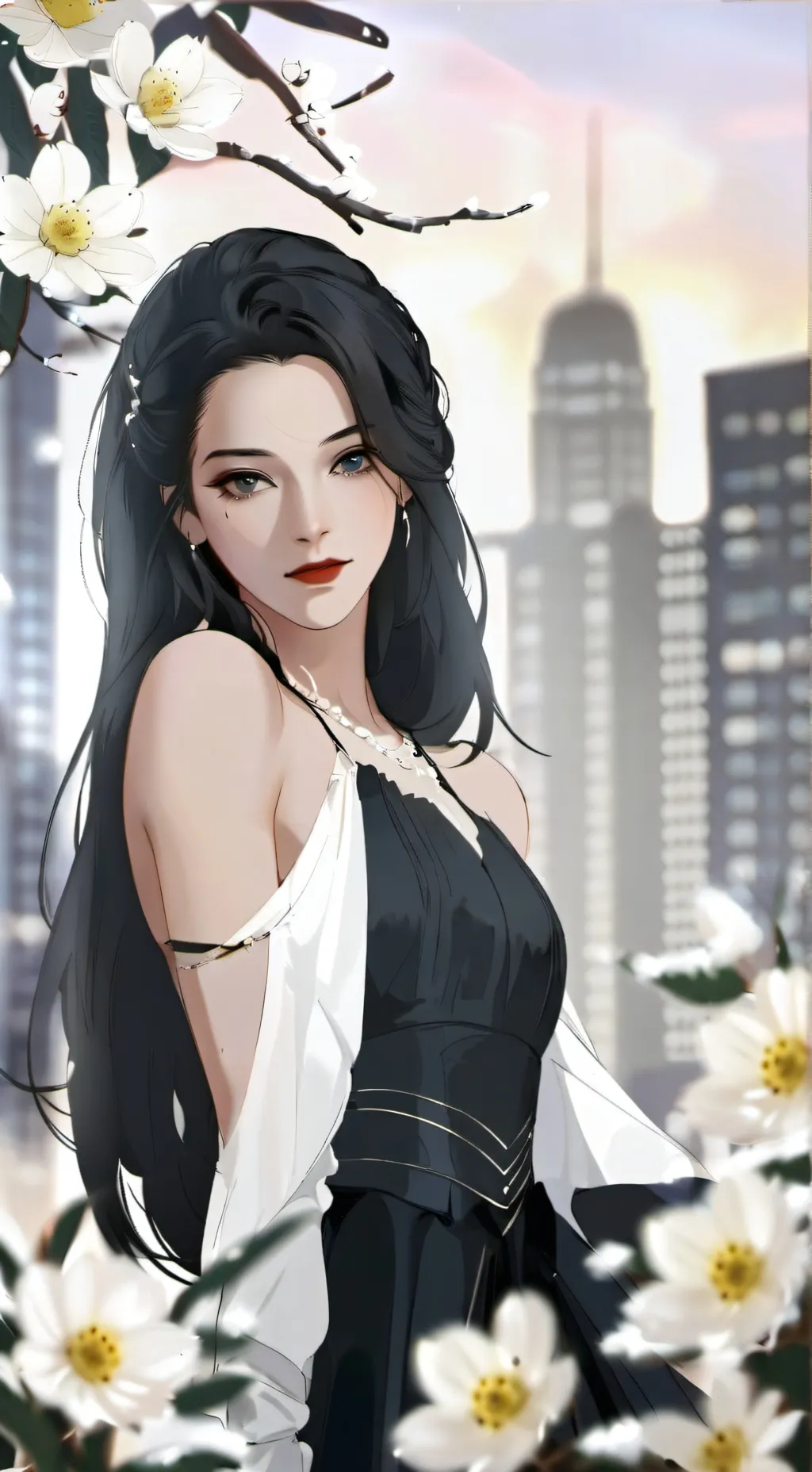 ai character: angel† background