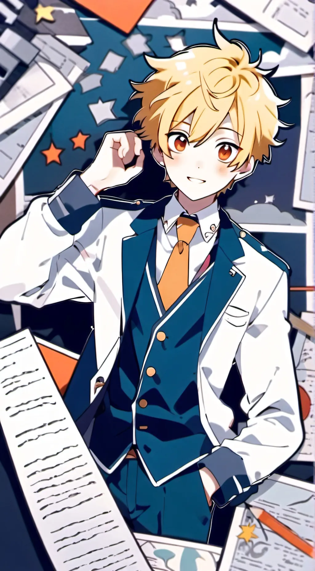 ai character: kyle background