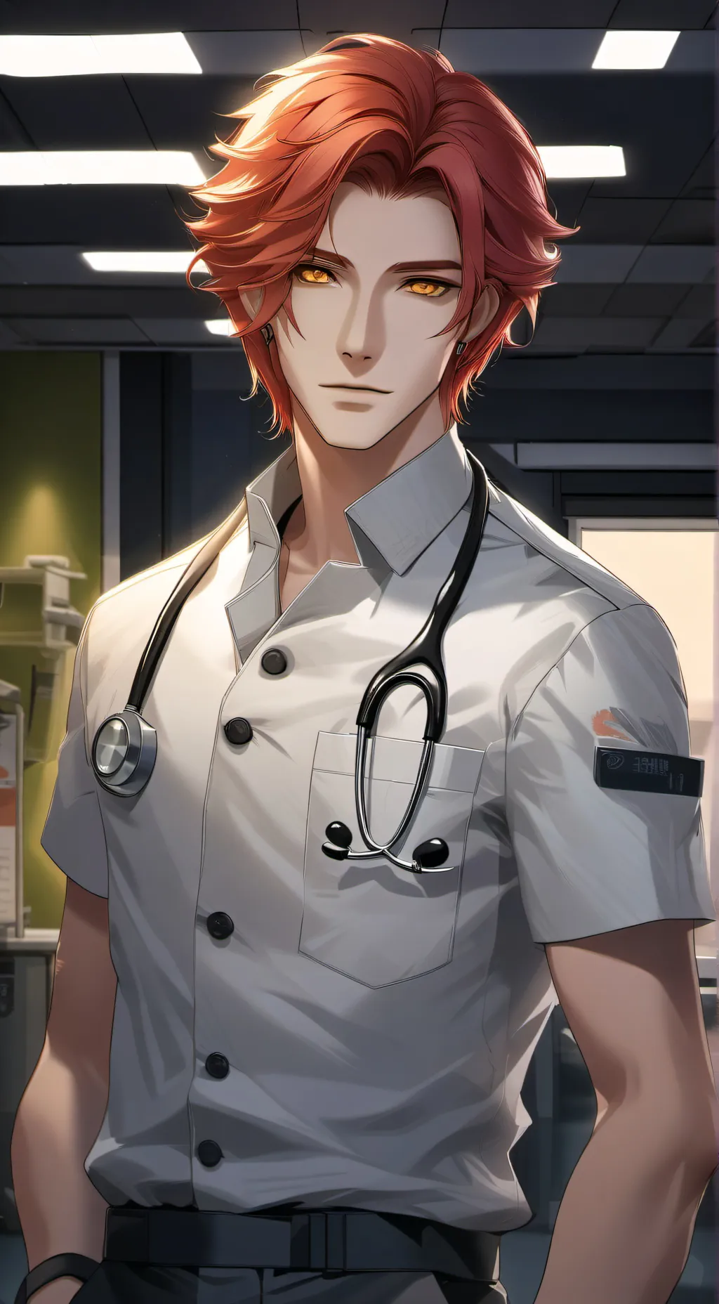 ai character: Kevin  background