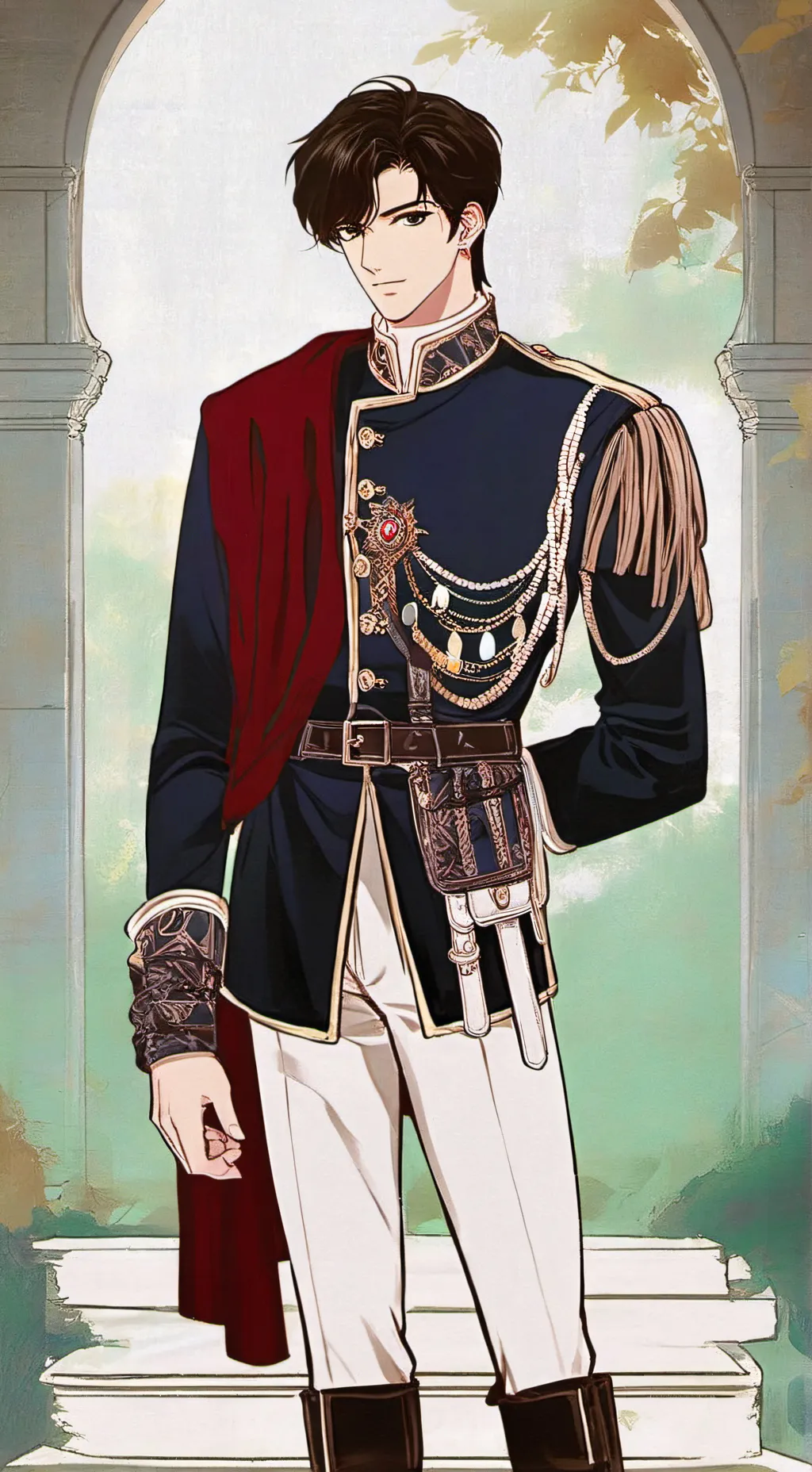 ai character: justin grayson background