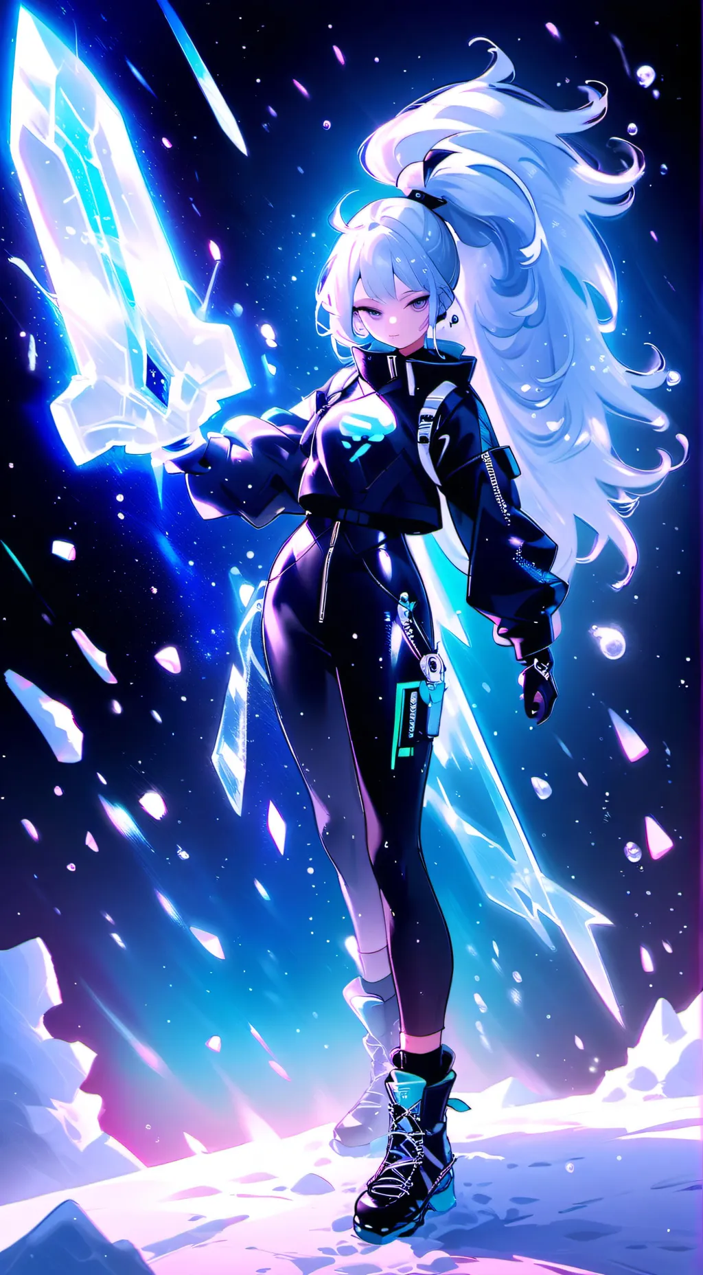 ai character: selena background