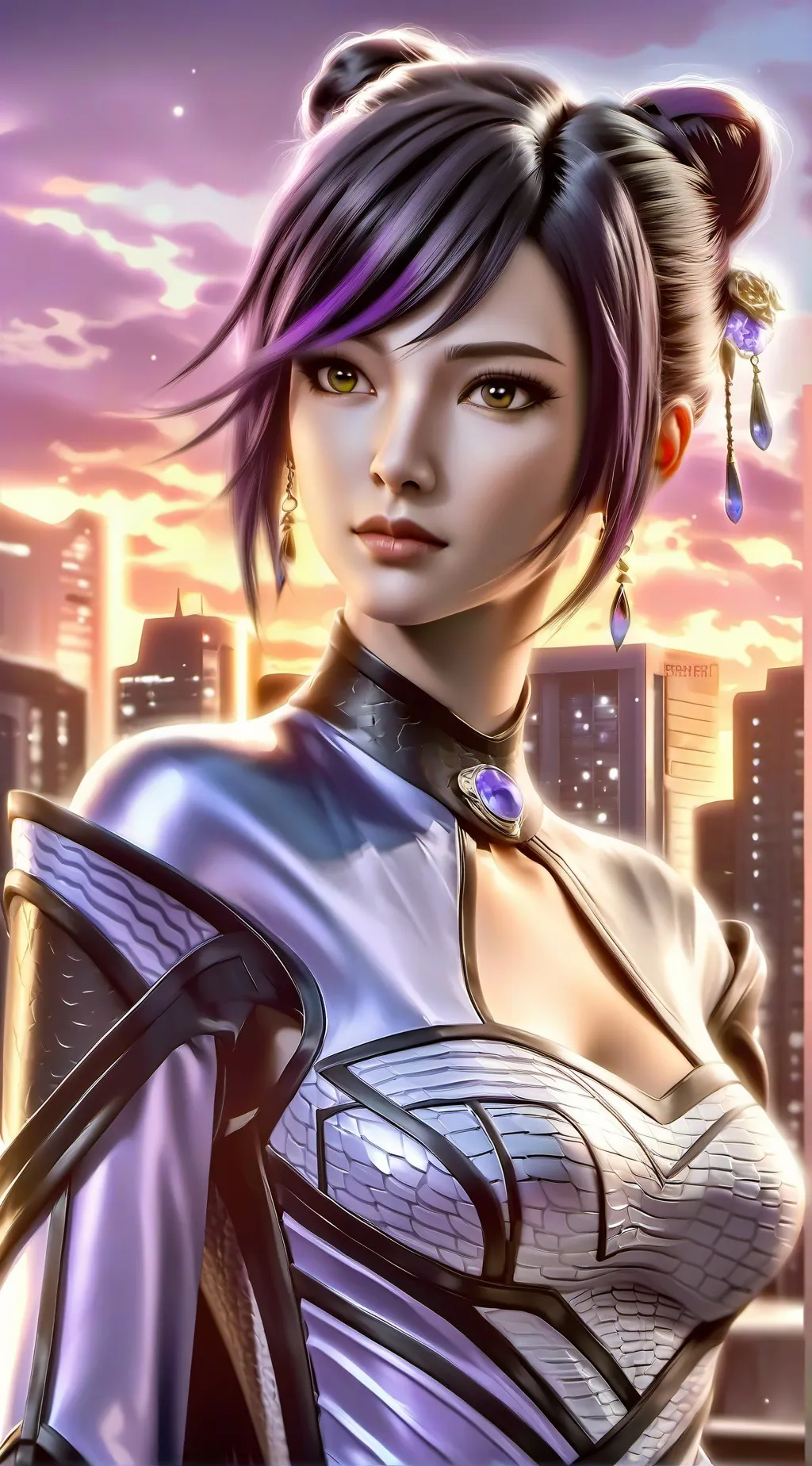 ai character: party at theAftons background