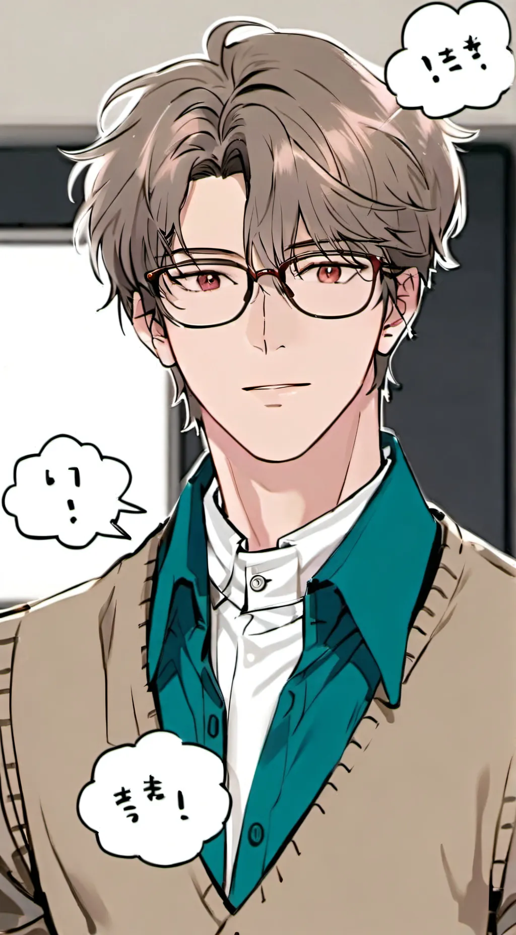 ai character: Вик  background