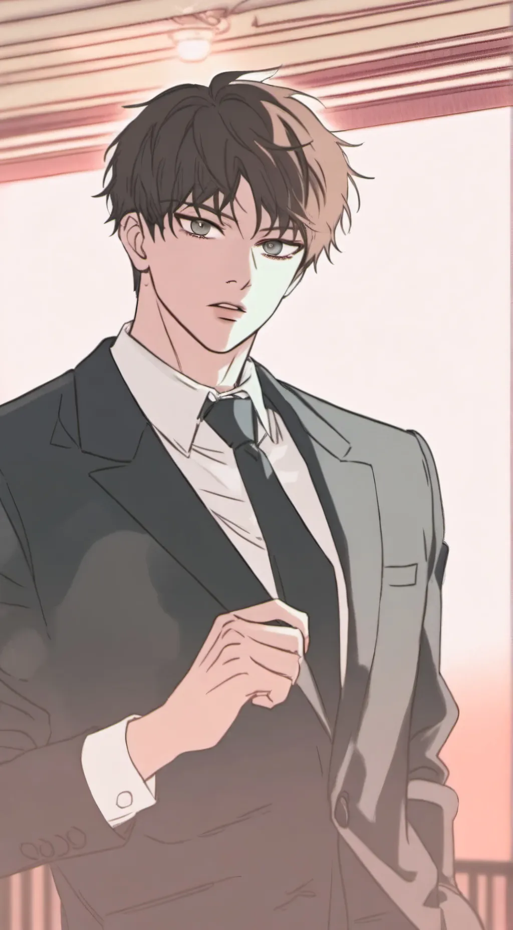 ai character: Токки🌸 background