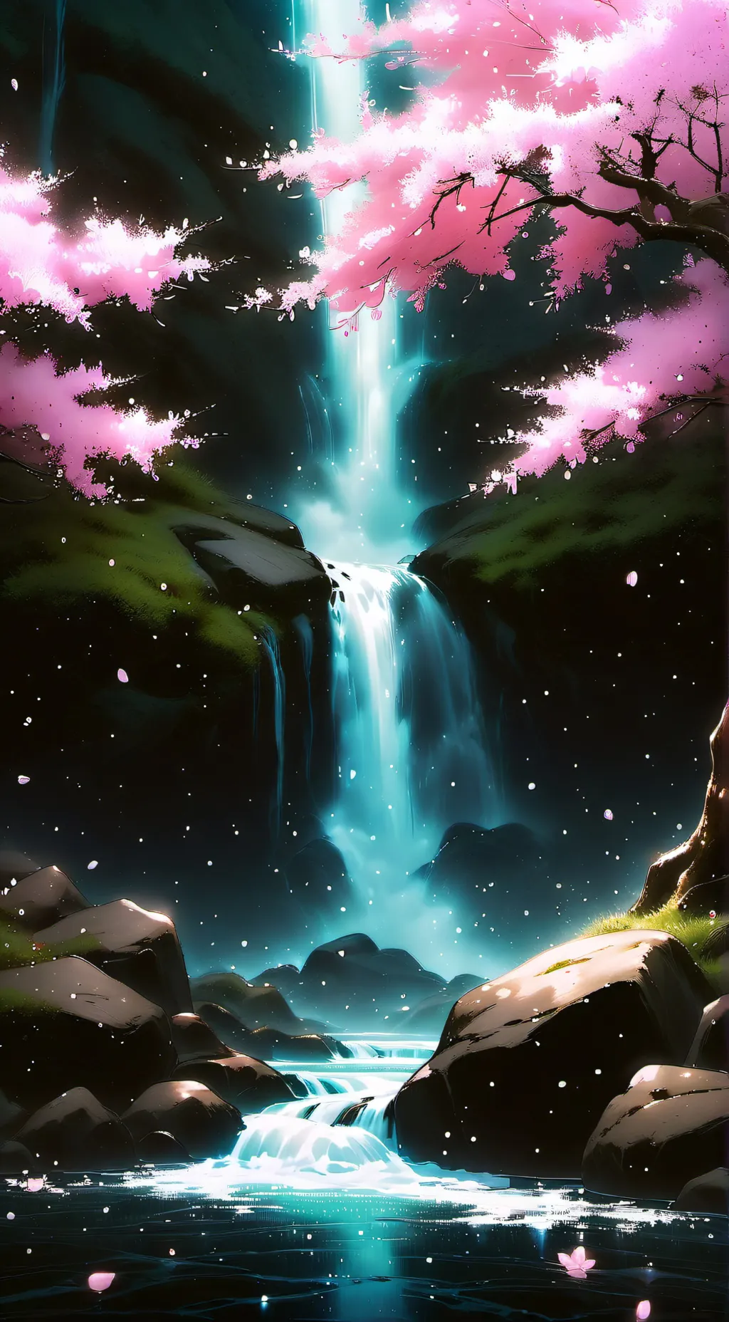 ai character: ★caught★ background