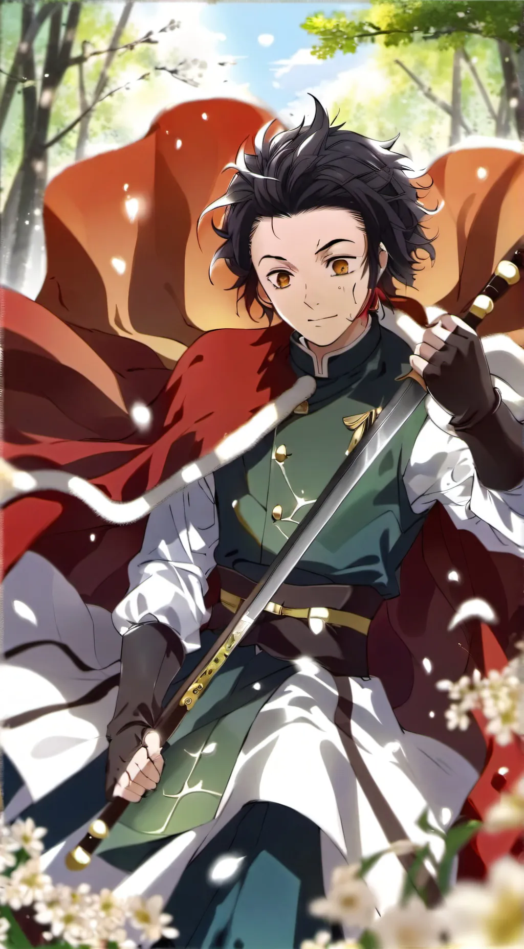 ai character: kny te odia background