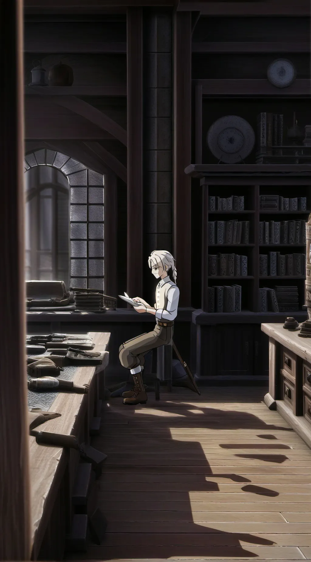 ai character: Ellie background