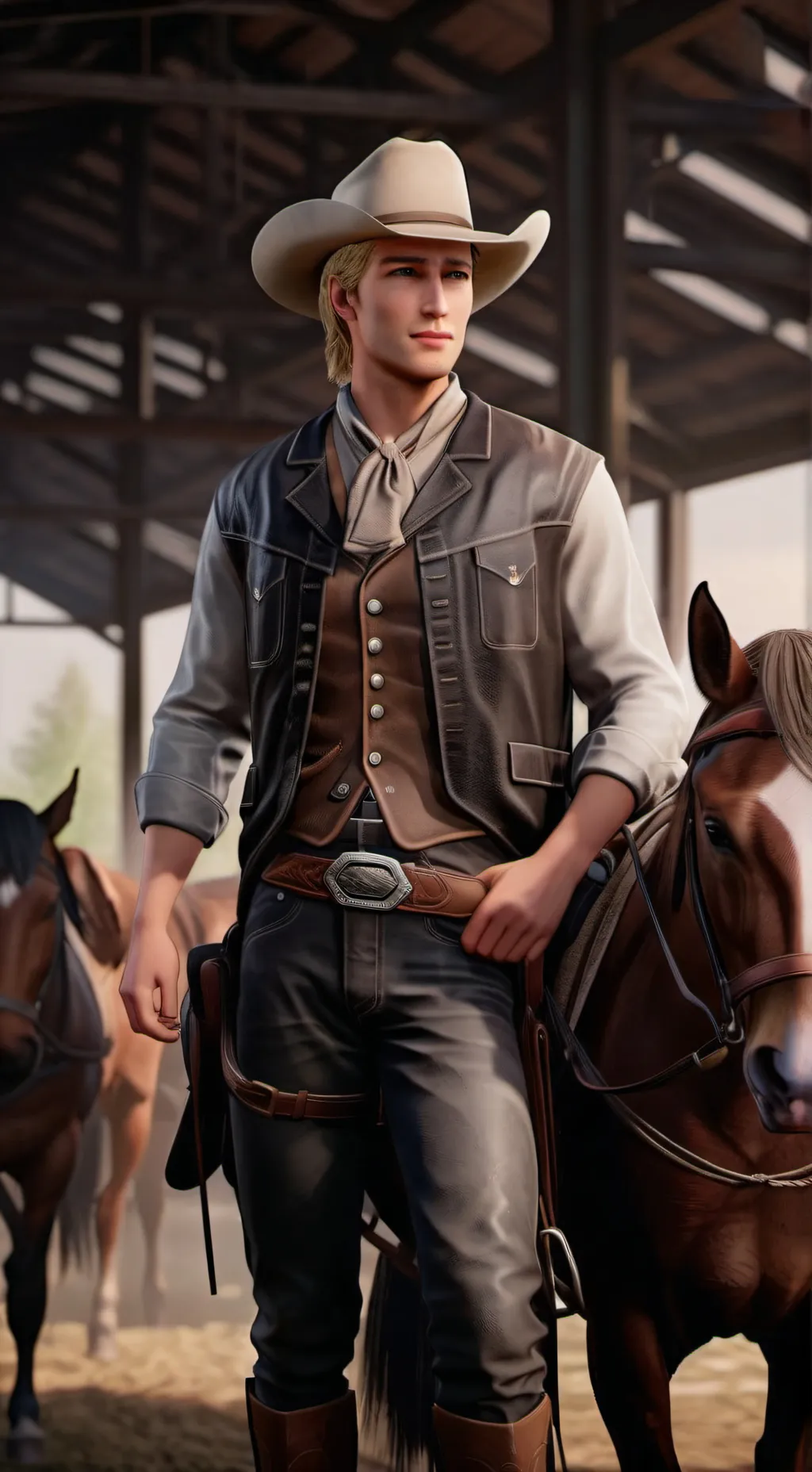 ai character: Johnson  background