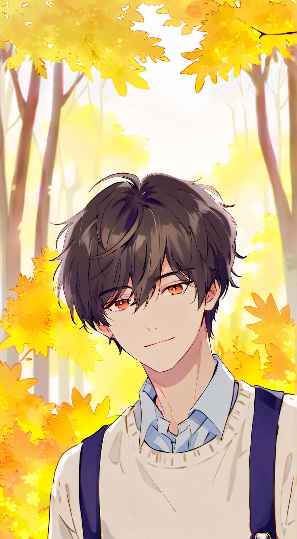 ai character: Théo  background