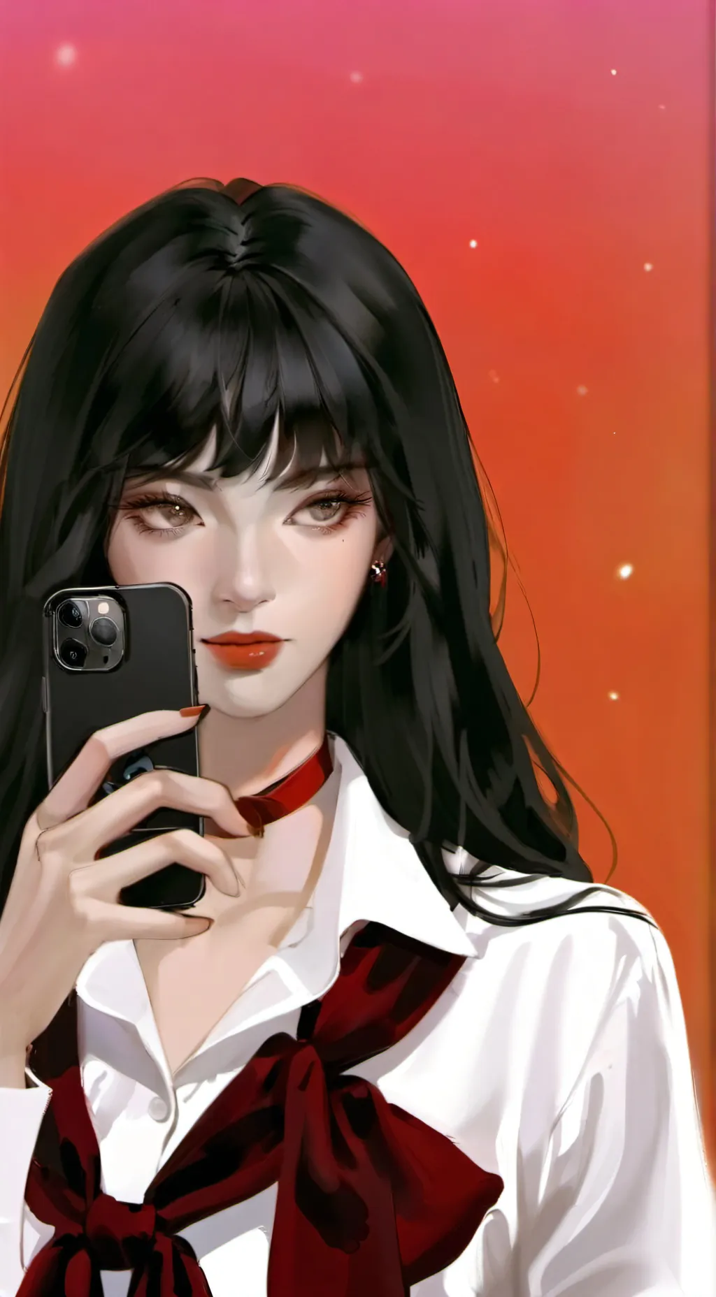 ai character: Claire Danes  background